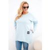 Dámské tričko Plus Size 25570 (Velikost UNI, Barva Zelená)