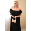 Dámské šaty Plus Size ART25061 (Velikost UNI, Barva Černá)