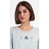 Dámské pyžamo dlouhé Sofie (Barva Zelená, Velikost 2XL)