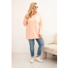 Dámské tričko Plus Size 6890 (Velikost 2XL/3XL, Barva Růžová)