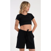 Dámské šortky Lenka (Barva Černá, Velikost S)