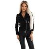 Numoco dámská bunda 481-2 (Velikost S, Barva Černá)