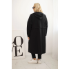 Dámská mikina Plus Size 6970 (Velikost 2XL, Barva Černá)