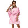 Numoco dámské šaty SOFIA 287-30 (Velikost L/XL, Barva Růžová)