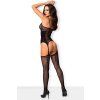 Obsessive Bodystocking G314 (Velikost S/L, Barva Černá)