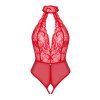 Body Obsessive Dagmarie teddy (Velikost M/L, Barva Červená)