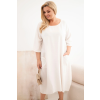 Dámské šaty Plus Size 22044 (Velikost UNI, Barva Černá)