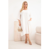 Dámské šaty Plus Size 22044 (Velikost UNI, Barva Černá)