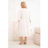 Dámské šaty Plus Size 22044 (Velikost UNI, Barva Černá)