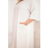 Dámské šaty Plus Size 22044 (Velikost UNI, Barva Černá)