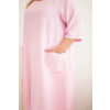 Dámské šaty Plus Size 22044 (Velikost UNI, Barva Černá)