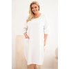Dámské šaty Plus Size 22044 (Velikost UNI, Barva Černá)