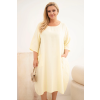 Dámské šaty Plus Size 22044 (Velikost UNI, Barva Černá)