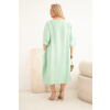 Dámské šaty Plus Size 22044 (Velikost UNI, Barva Černá)