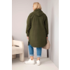 Dámská bunda Plus Size IT127 (Velikost UNI, Barva Smetanová)