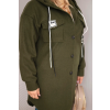 Dámská bunda Plus Size IT127 (Velikost UNI, Barva Smetanová)