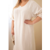 Dámské šaty Plus Size ART3365 (Velikost UNI, Barva Černá)