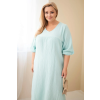 Dámské šaty Plus Size ART3365 (Velikost UNI, Barva Černá)