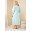 Dámské šaty Plus Size ART3365 (Velikost UNI, Barva Černá)
