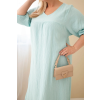 Dámské šaty Plus Size ART3365 (Velikost UNI, Barva Černá)