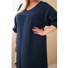Dámské šaty Plus Size ART3365 (Velikost UNI, Barva Černá)