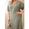 Dámské šaty Plus Size ART3365 (Velikost UNI, Barva Černá)