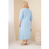Dámské šaty Plus Size ART3365 (Velikost UNI, Barva Černá)