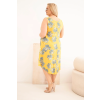 Dámské šaty Plus Size ART2015 (Velikost UNI, Barva Bílá)