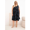 Dámské šaty Plus Size ART2015 (Velikost UNI, Barva Bílá)