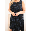 Dámské šaty Plus Size ART2015 (Velikost UNI, Barva Bílá)