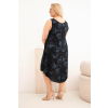 Dámské šaty Plus Size ART2015 (Velikost UNI, Barva Bílá)