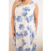 Dámské šaty Plus Size ART2015 (Velikost UNI, Barva Bílá)