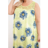 Dámské šaty Plus Size ART6019 (Velikost UNI, Barva Bílá)