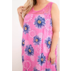 Dámské šaty Plus Size ART6019 (Velikost UNI, Barva Bílá)