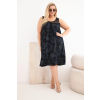 Dámské šaty Plus Size ART6019 (Velikost UNI, Barva Bílá)