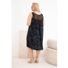 Dámské šaty Plus Size ART6019 (Velikost UNI, Barva Bílá)