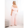 Dámský overal Plus Size 2608 (Velikost UNI, Barva Černá)