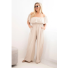 Dámský overal Plus Size 2608 (Velikost UNI, Barva Černá)