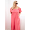 Dámský overal Plus Size 2608 (Velikost UNI, Barva Černá)