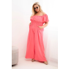 Dámský overal Plus Size 2608 (Velikost UNI, Barva Černá)