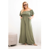 Dámský overal Plus Size 2608 (Velikost UNI, Barva Černá)