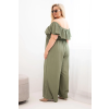 Dámský overal Plus Size 2608 (Velikost UNI, Barva Černá)