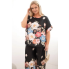 Dámský komplet Plus Size ART24125 (Velikost UNI, Barva Modrá)