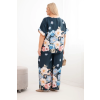 Dámský komplet Plus Size ART24125 (Velikost UNI, Barva Modrá)