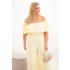 Dámský overal Plus Size 2447 (Velikost UNI, Barva Černá)