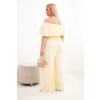 Dámský overal Plus Size 2447 (Velikost UNI, Barva Černá)