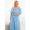 Dámský overal Plus Size 2447 (Velikost UNI, Barva Černá)