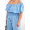 Dámský overal Plus Size 2447 (Velikost UNI, Barva Černá)