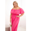 Dámský overal Plus Size 2447 (Velikost UNI, Barva Černá)