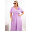 Dámské šaty Plus Size 2088 (Velikost UNI, Barva Černá)